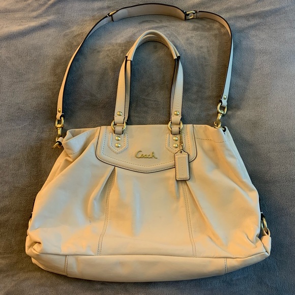 Coach Tan Messenger Bag